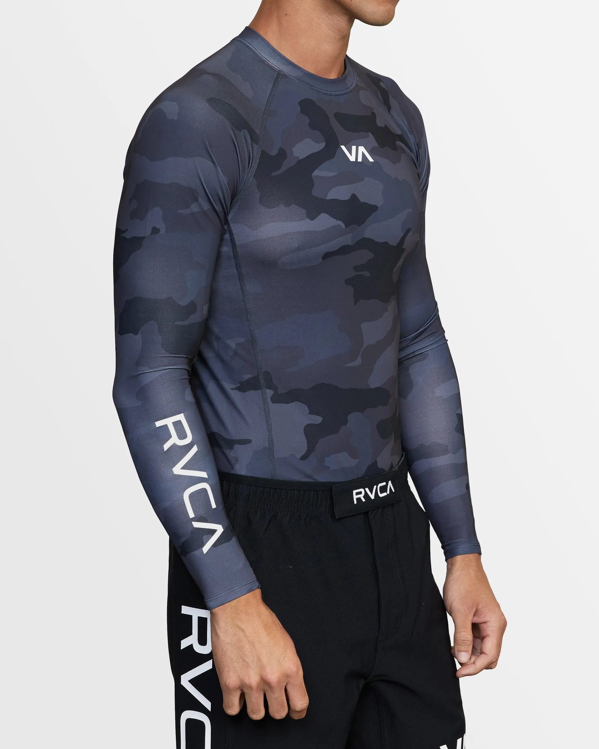 Mens Sport Long Sleeve Rash Vest