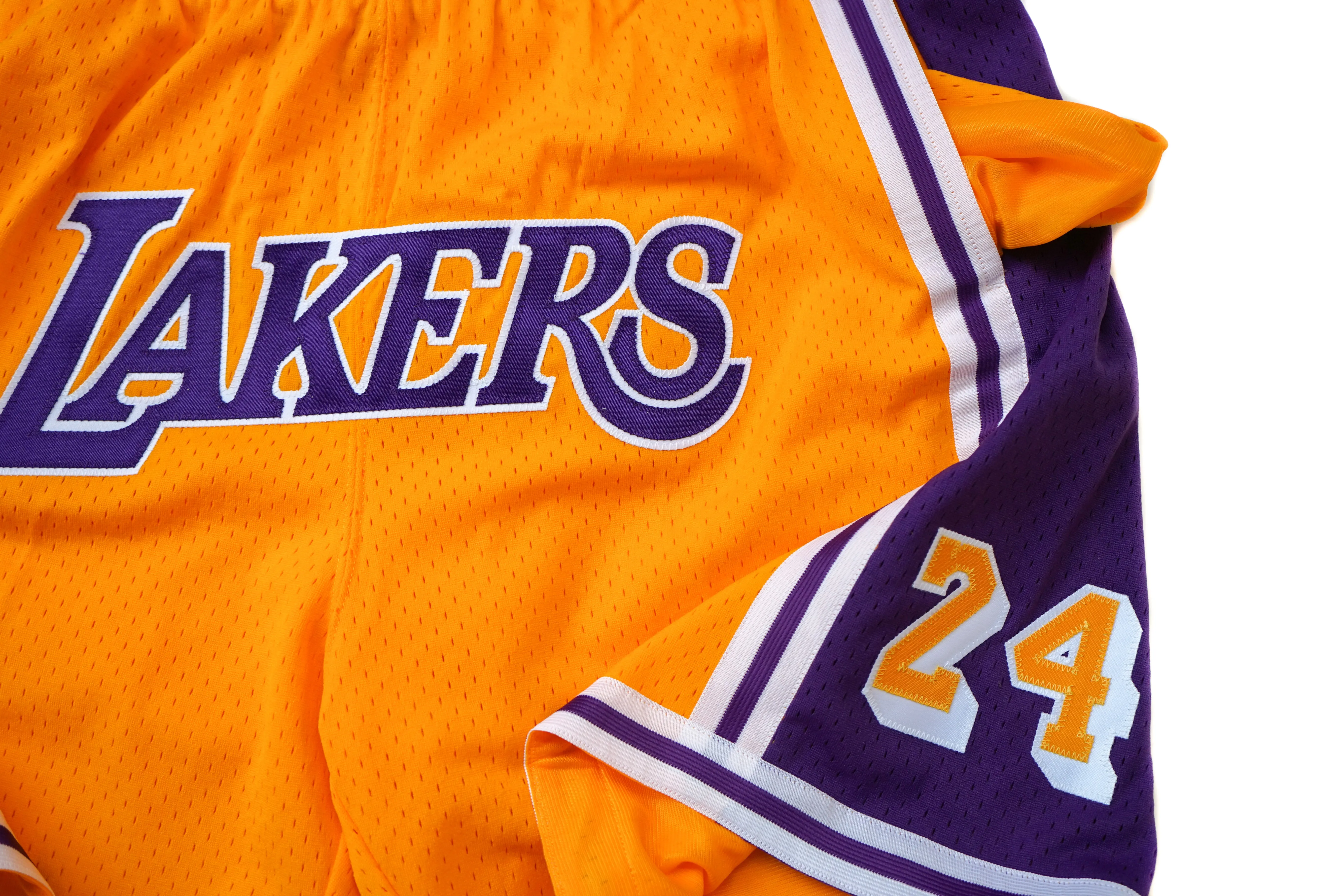 Mitchell & Ness Los Angeles Lakers 1996-1997 Kobe Bryant Edition Swingman Shorts (Home)