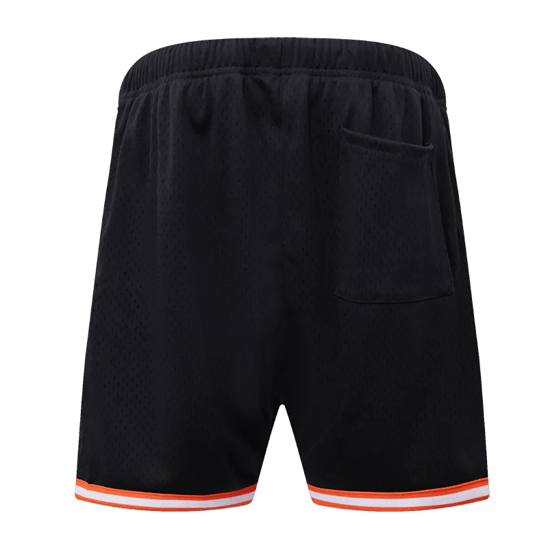 MLB SAN FRANCISCO GIANTS LOGO MEN'S MESH SHORT (BLACK)