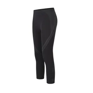 MONTURA SEAMLESS MEDIUM 3/4 PANTALONE INTIMO 3/4 PRIMO STRATO TRASPIRANTE DA MEZZA STAGIONE- COLORE: NERO