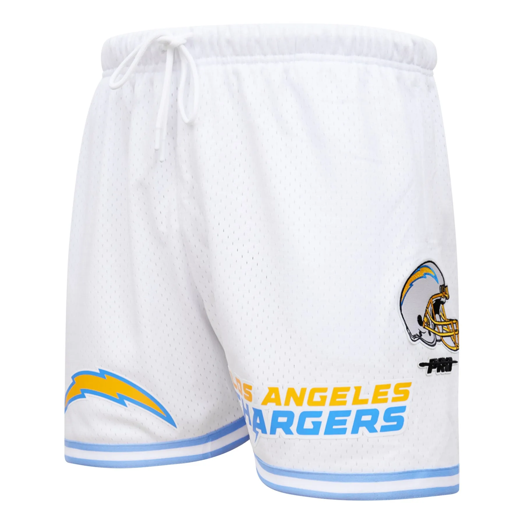 NFL LOS ANGELES ARGERS MEN'S MESH SHORT (WHITE / UNIVERSITY BLUE)