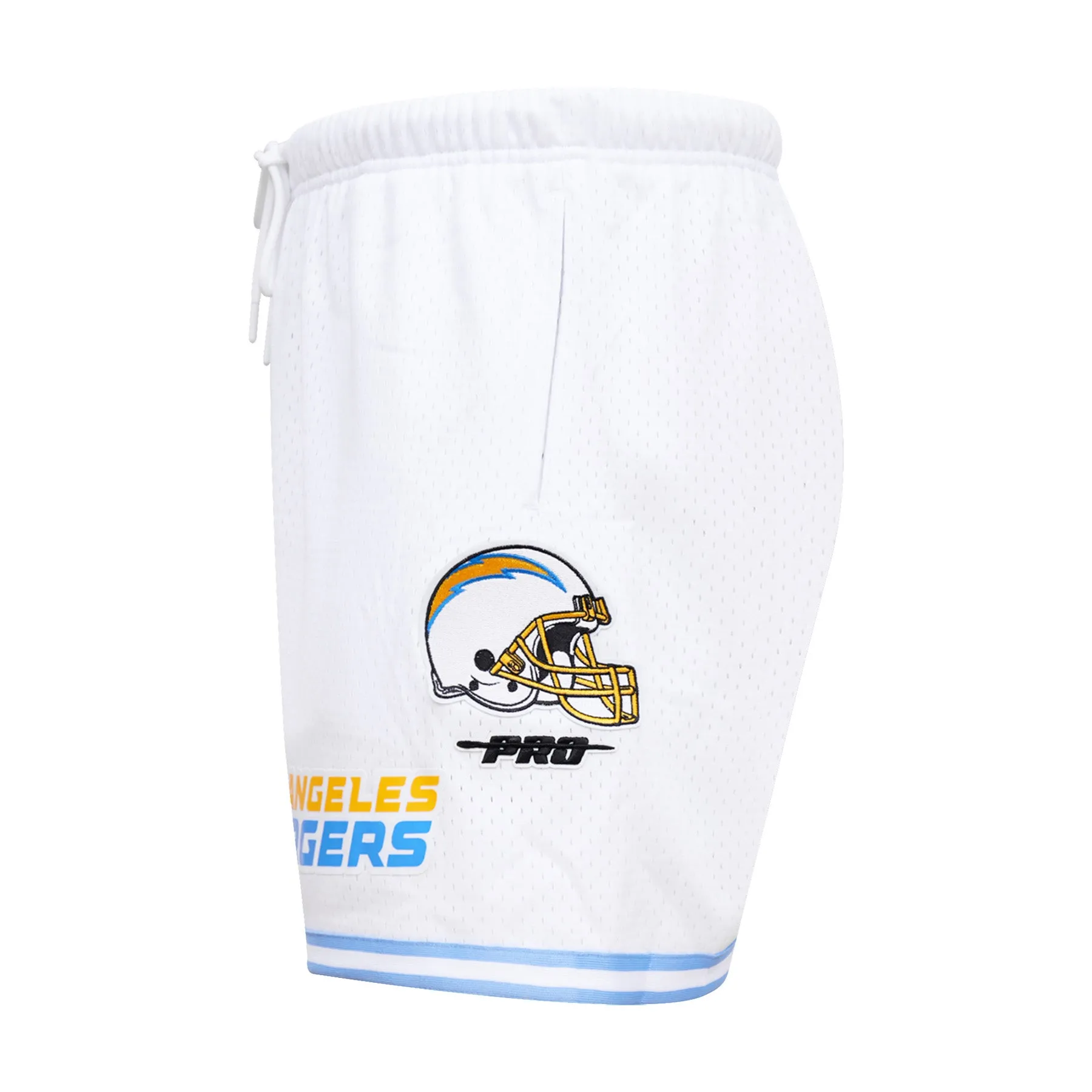 NFL LOS ANGELES ARGERS MEN'S MESH SHORT (WHITE / UNIVERSITY BLUE)