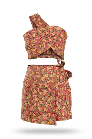 One shoulder bralette top