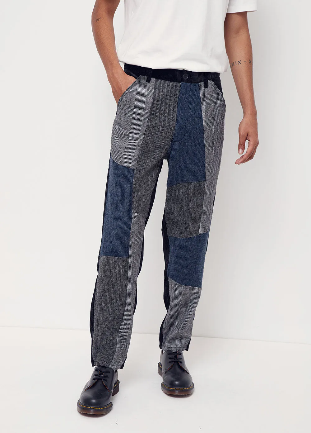 Panelled Pants