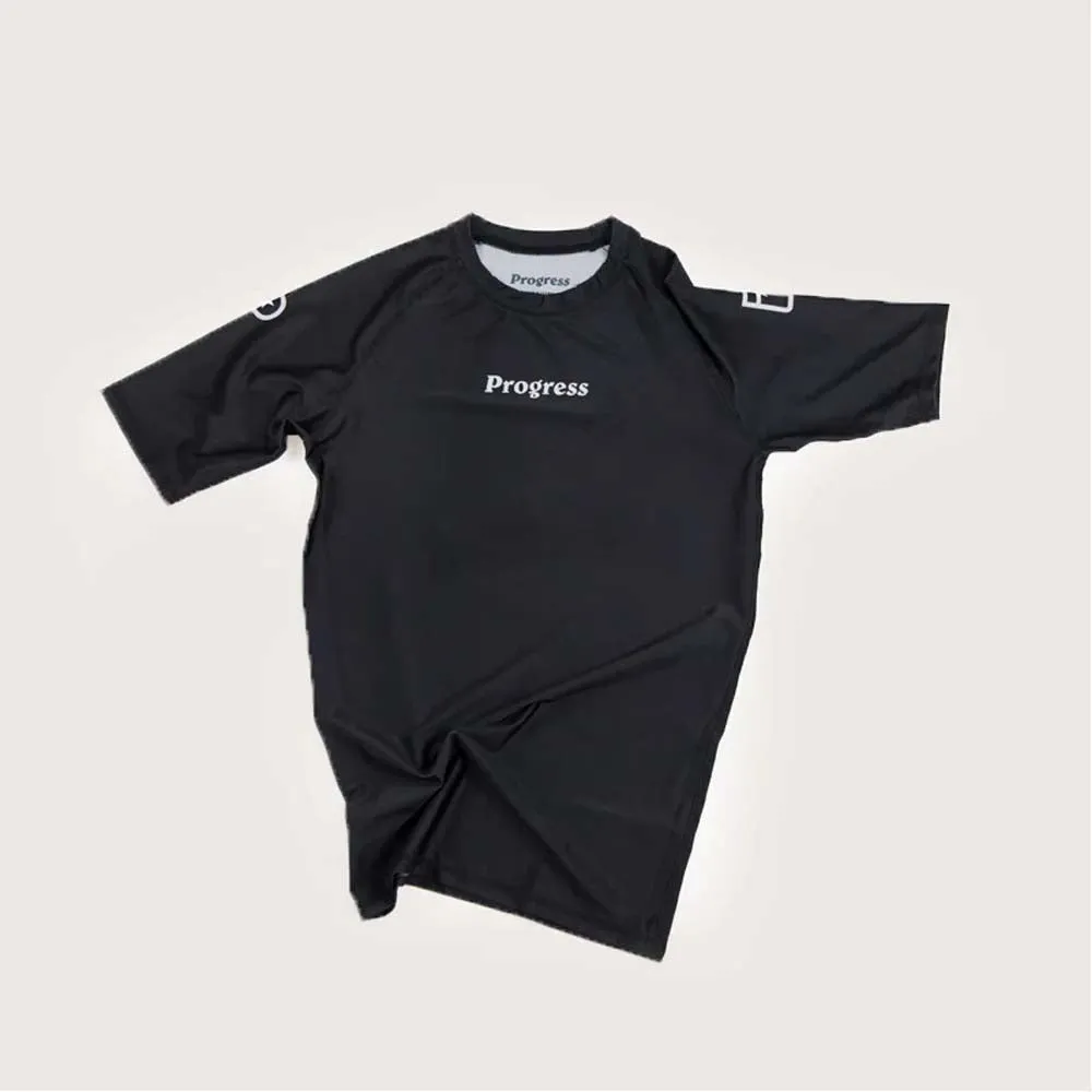 Progress Academy Rash Guard Black