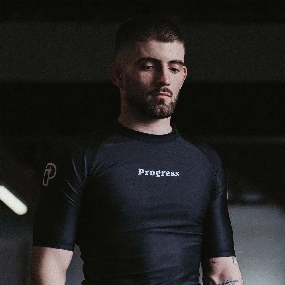 Progress Academy Rash Guard Black