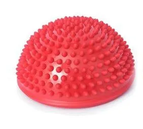 PVC Inflatable Half Yoga Balance Balls Massage Point Fit ball Exercises Trainer Stabilizer GYM Pilates Fitness Ball Pod