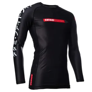 Rash Guard - Tatami Fightwear -  'Global' - Langærmet - Sort