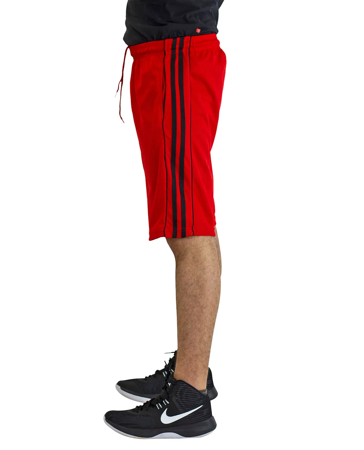 Real Essentials Men's Big & Tall Mesh Shorts