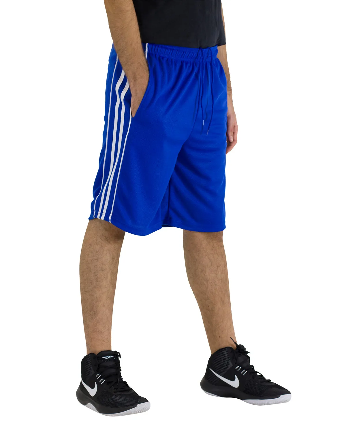 Real Essentials Men's Big & Tall Mesh Shorts