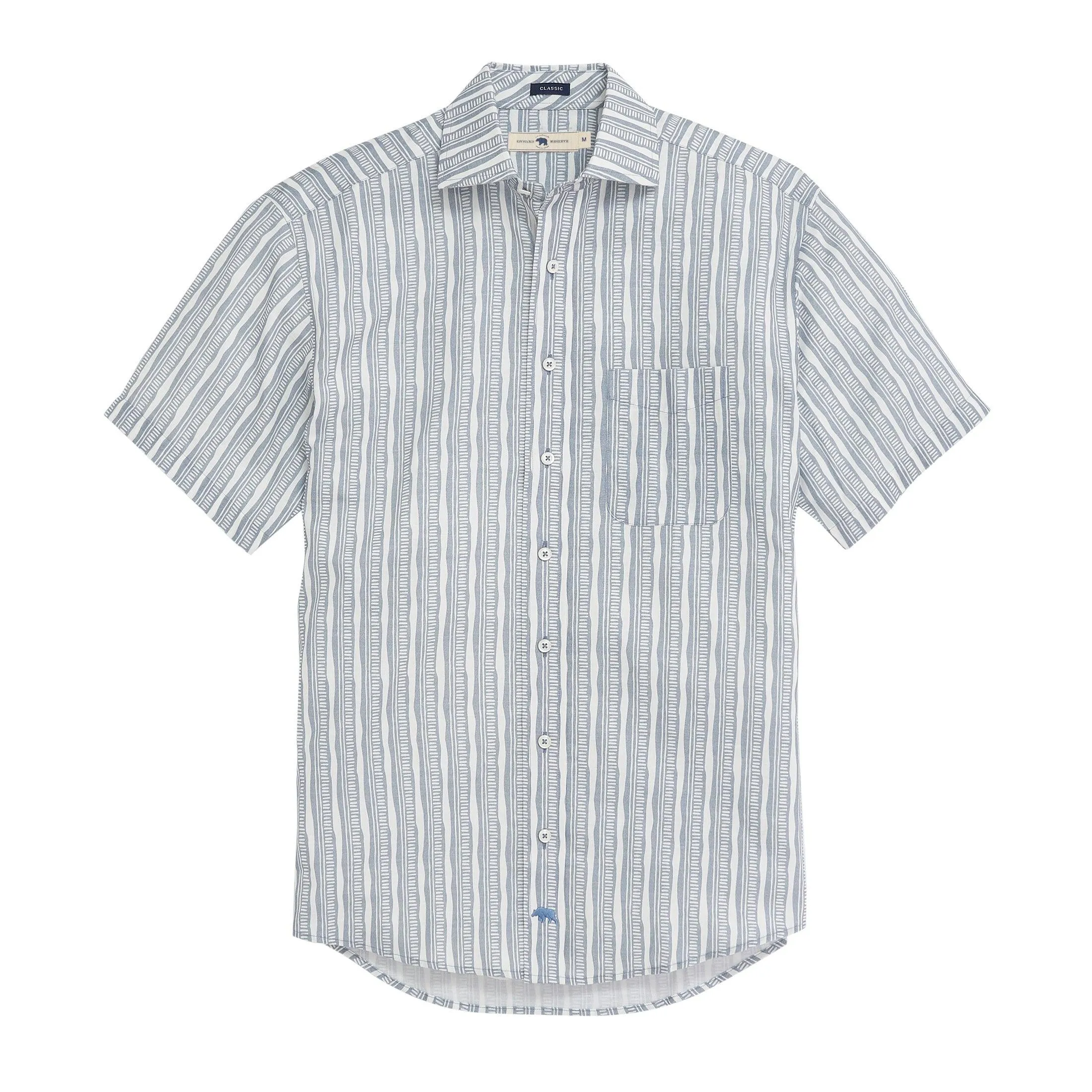 Reef Linen Blend Short Sleeve Shirt