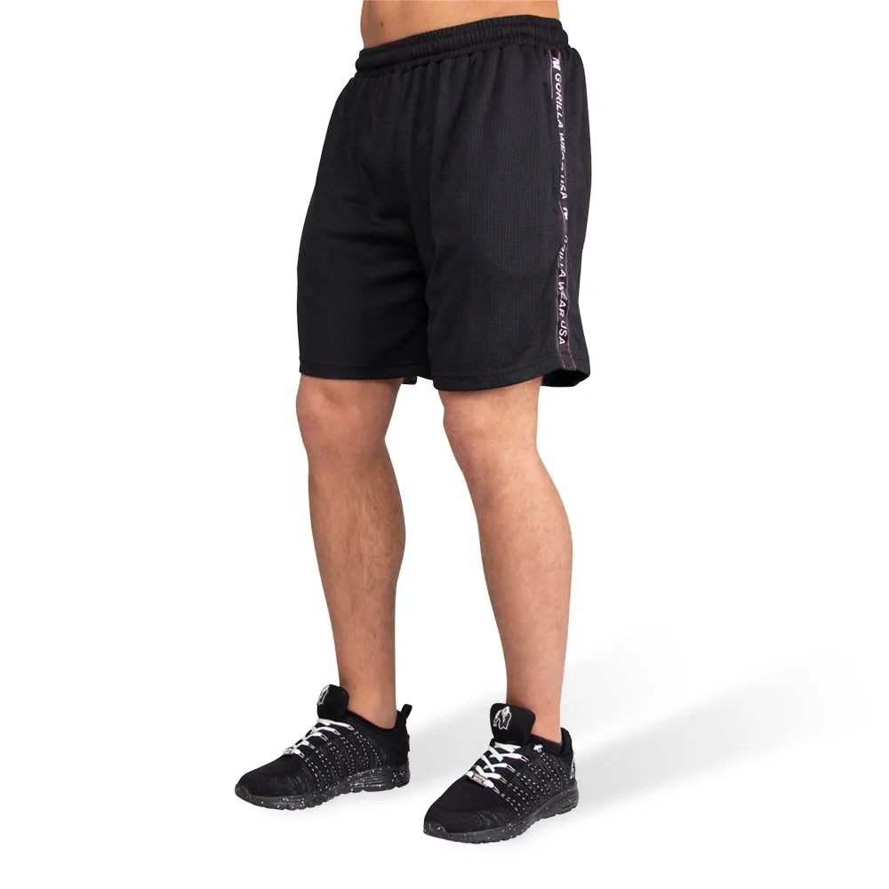 Reydon Mesh Shorts 2.0 - Black