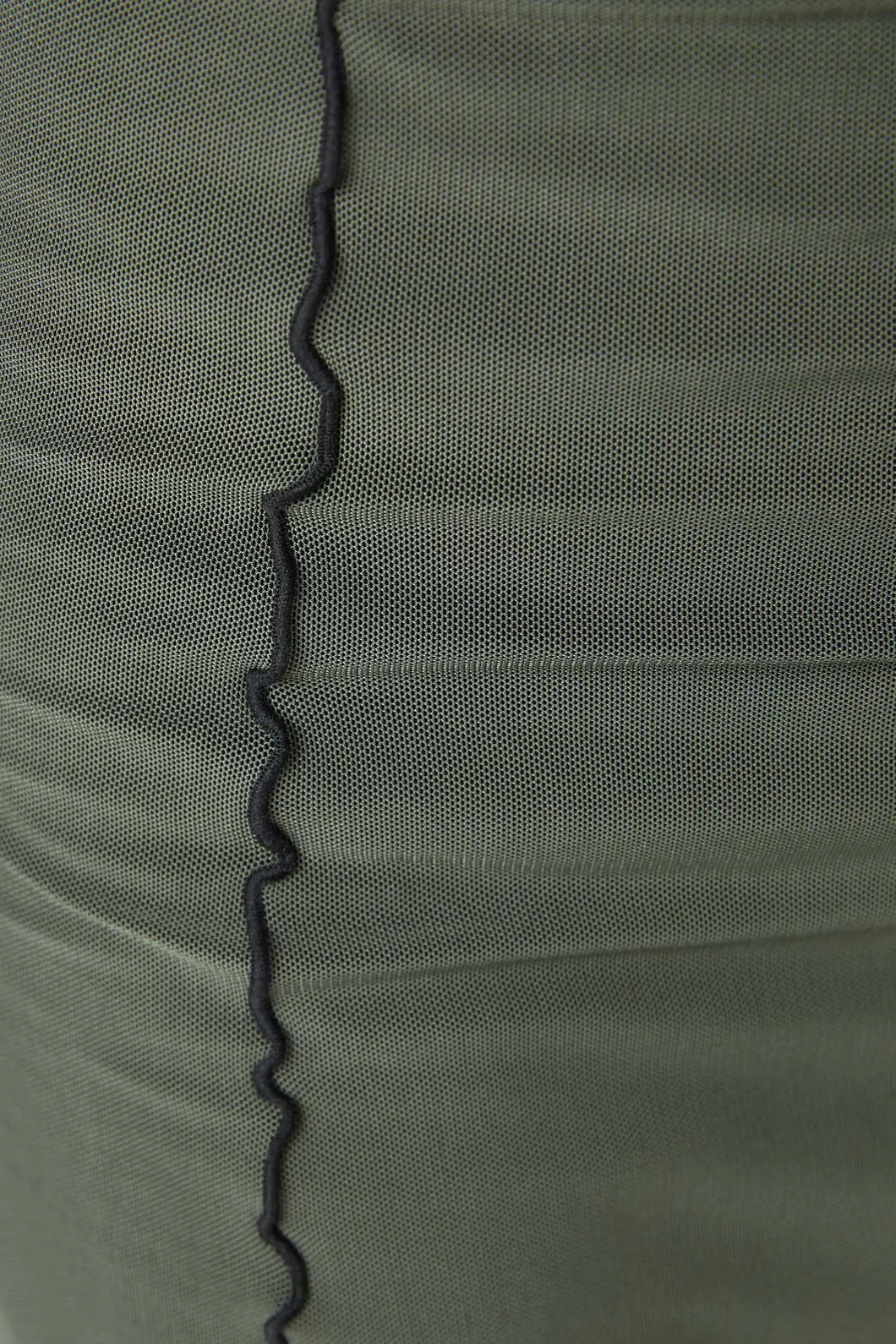 Sheer Mesh Jersey Skort