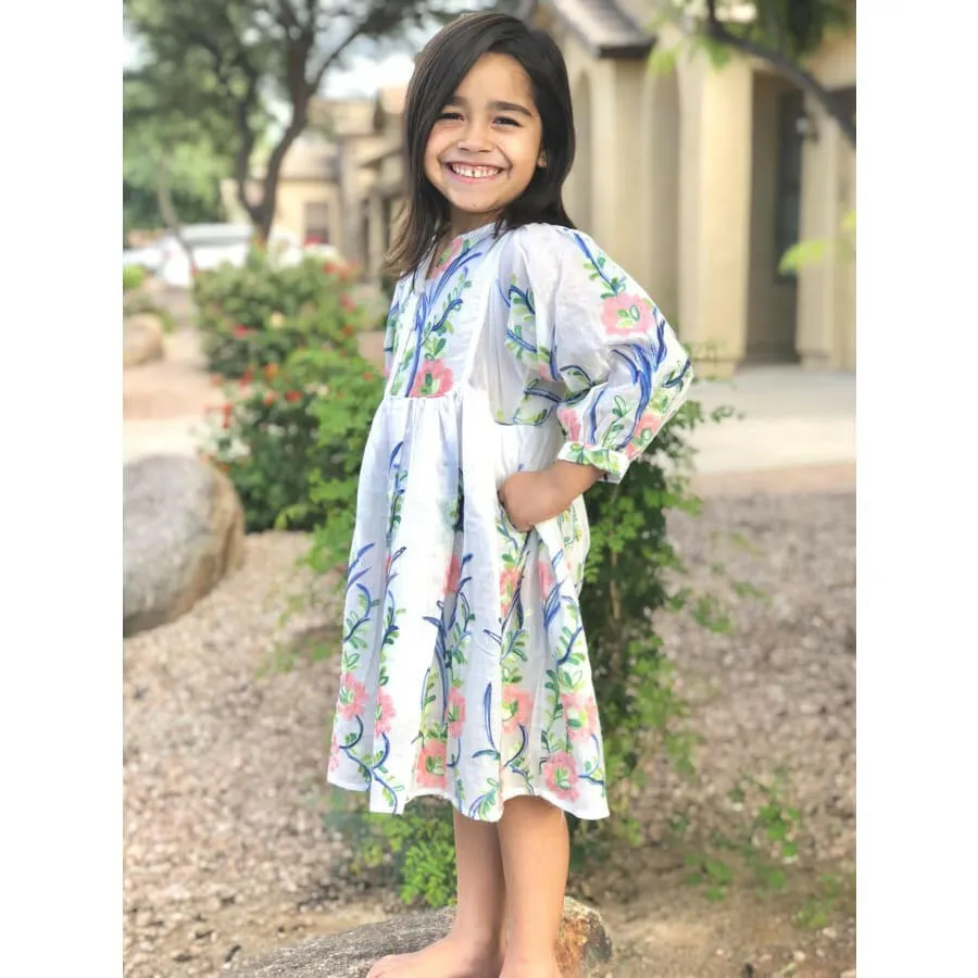 Sophie Embroidered Floral Dress
