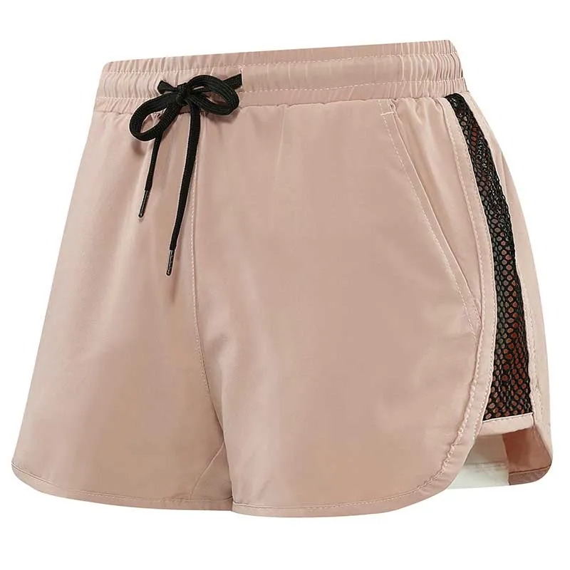 Spliced Mesh Women's Shorts