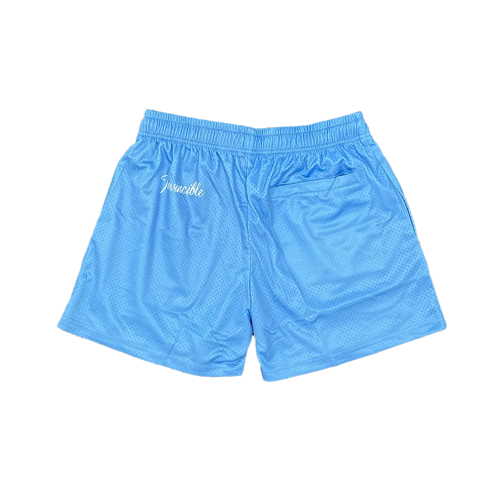 Staple Mesh Shorts Light Blue