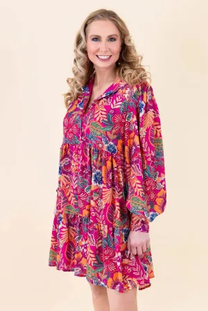 Sway with the Blossoms Mini Dress