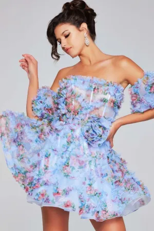 The Gina Dress: Short Formal Homecoming Dress