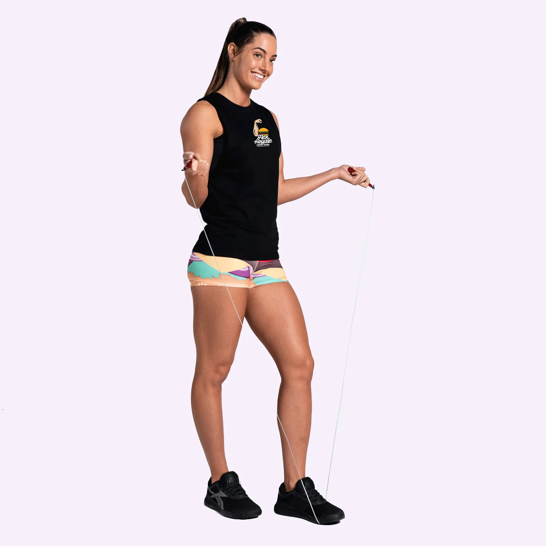 The WOD Life - UNISEX MUSCLE TANK - FLEX ROYALE WITH CHEESE