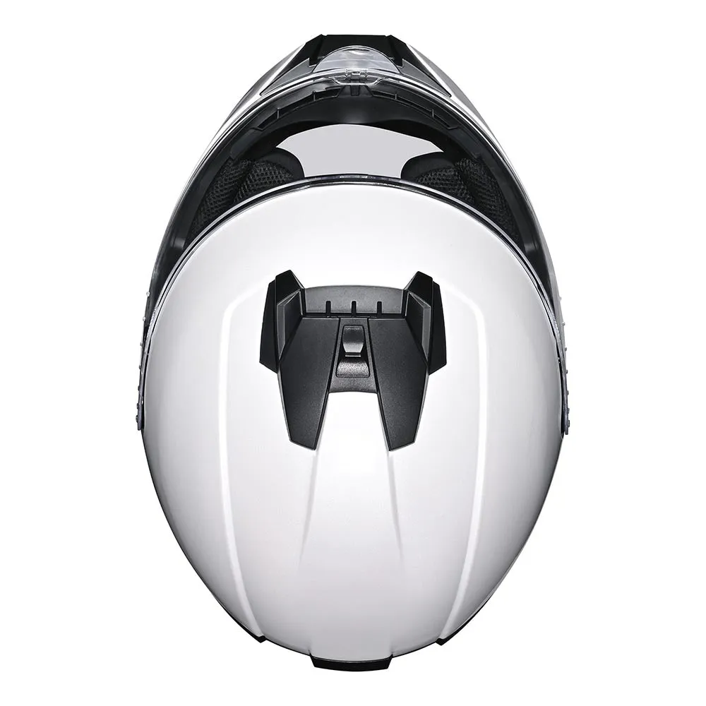 TheLAShop Motorcycle Helmet RUN-F3 Full Face Helmet DOT White