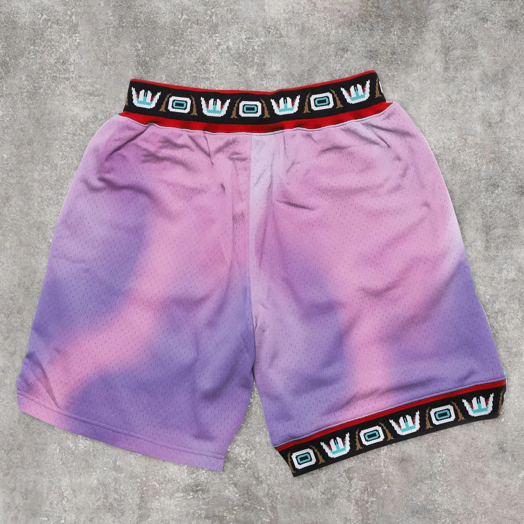 Trendy sports mesh street shorts