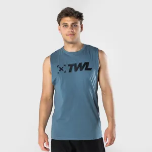 TWL - MEN'S EVERYDAY MUSCLE TANK - PEWTER/BLACK