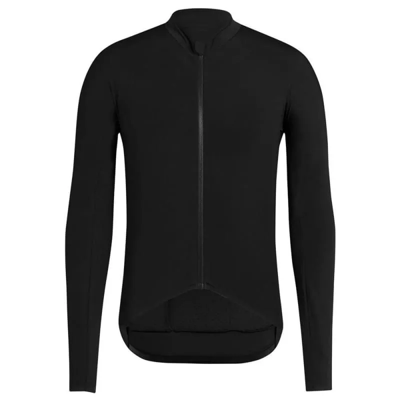 Unisex Solid Color Long Sleeve Cycling Jersey