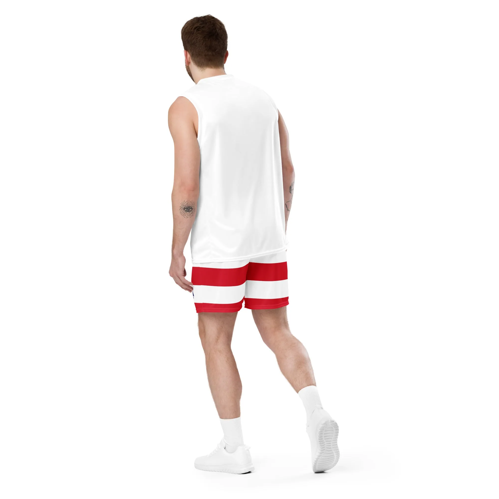 USA FlingGolf Unisex Mesh Shorts (Flag)