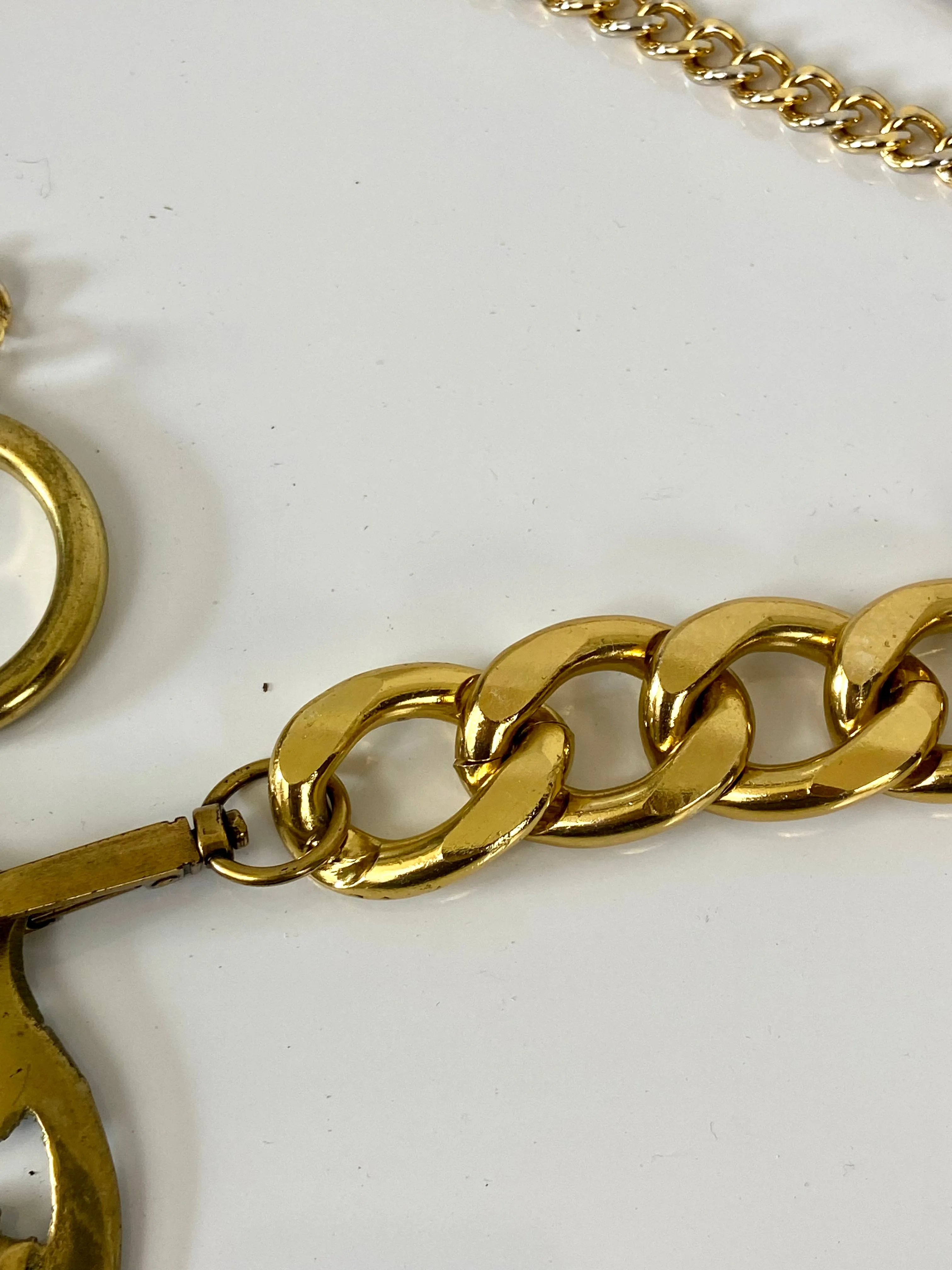 Vintage Brass Piece in a Belt