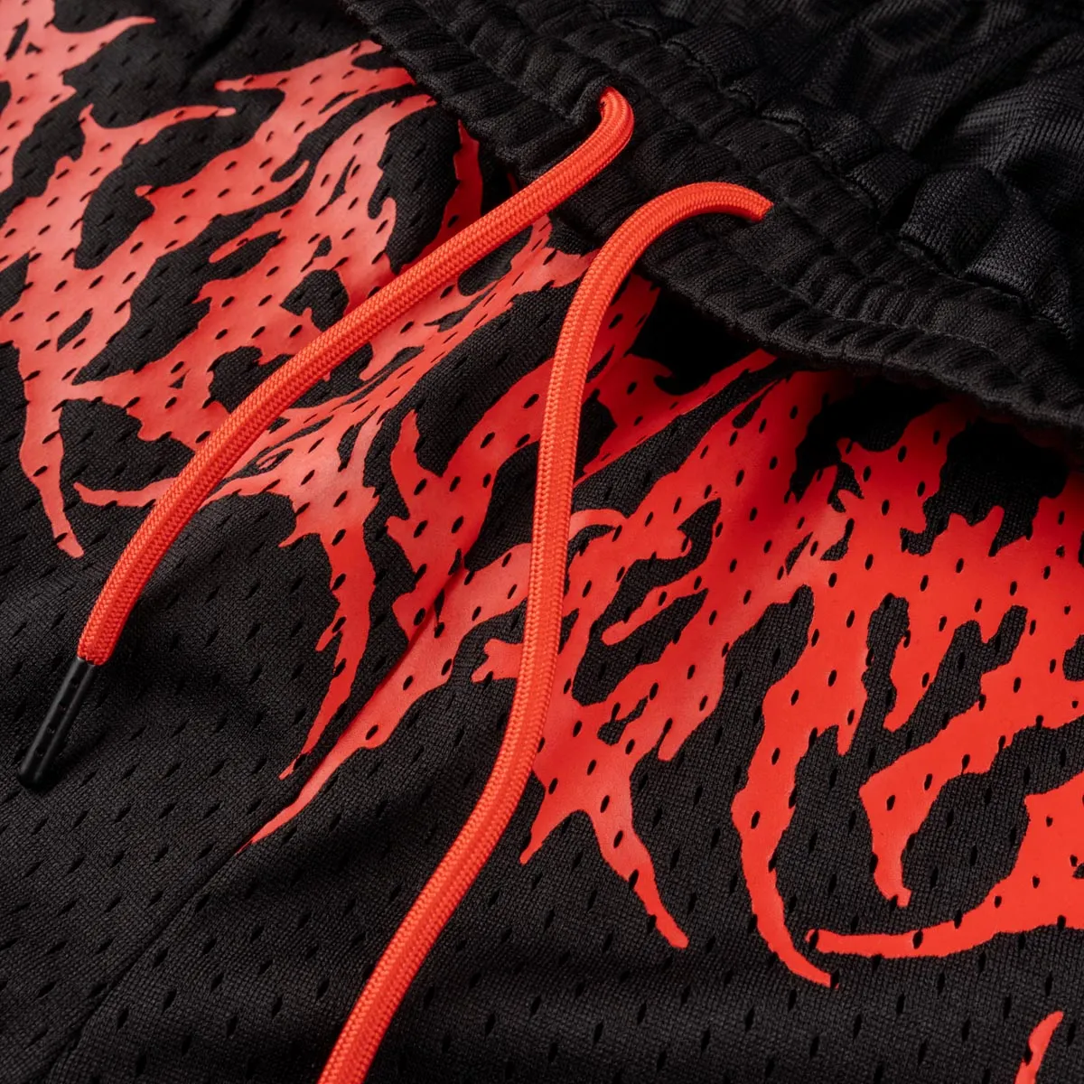 Welcome Fang Mesh Shorts - Black
