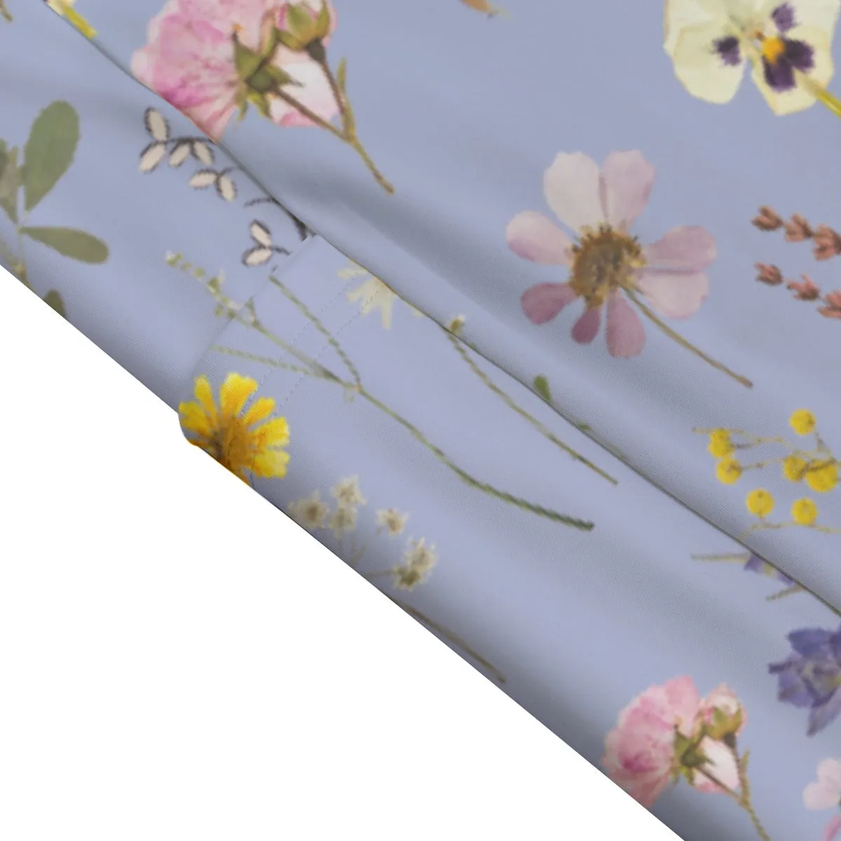 Wildflowers Lilac High Waist Leggings With Side Pockets up to 6 XL