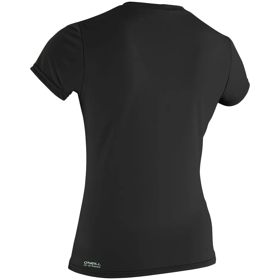 Women's Basic Skins 30  Short Sleeve Sun Shirt