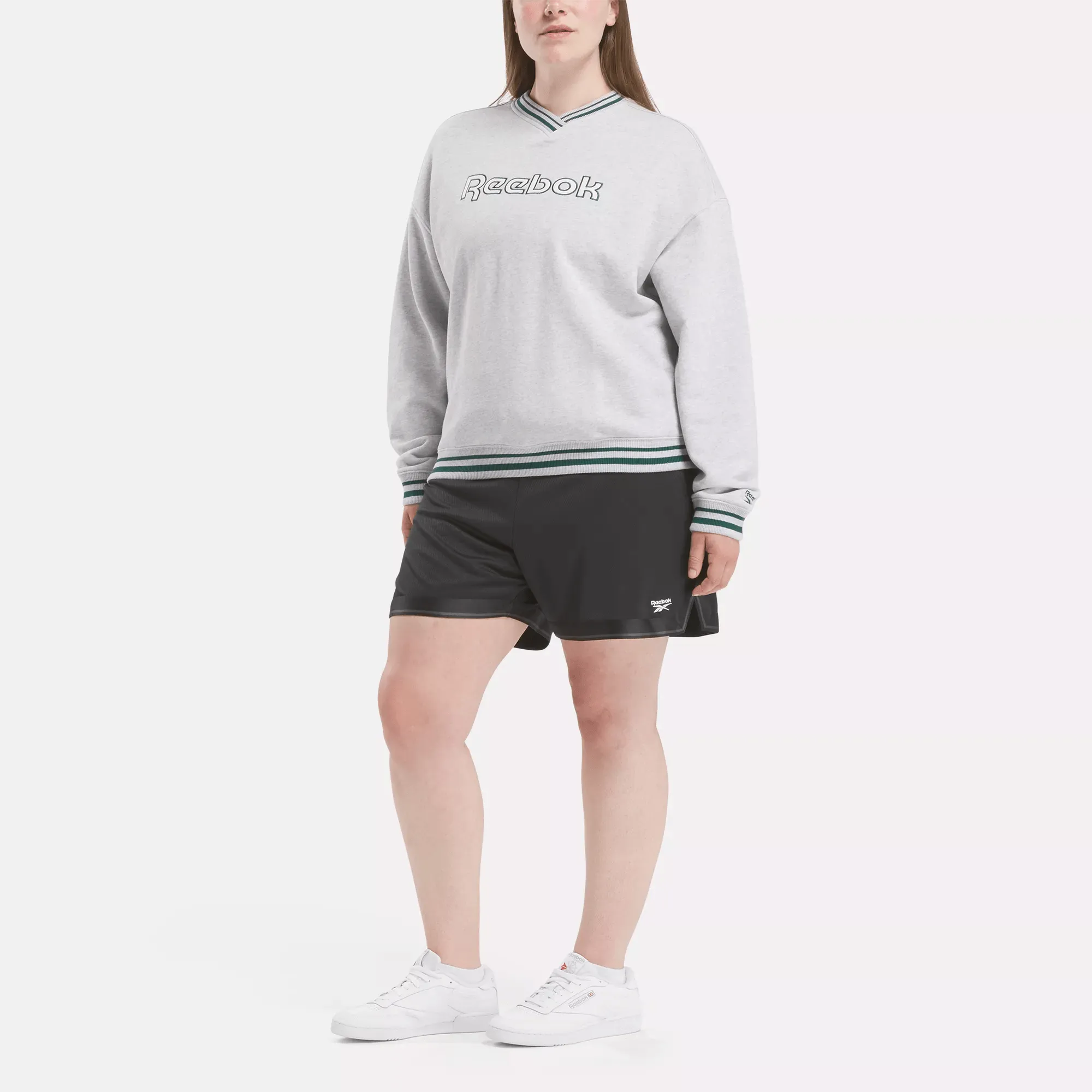 Women's Doubleknit Mesh Shorts (Plus Size)