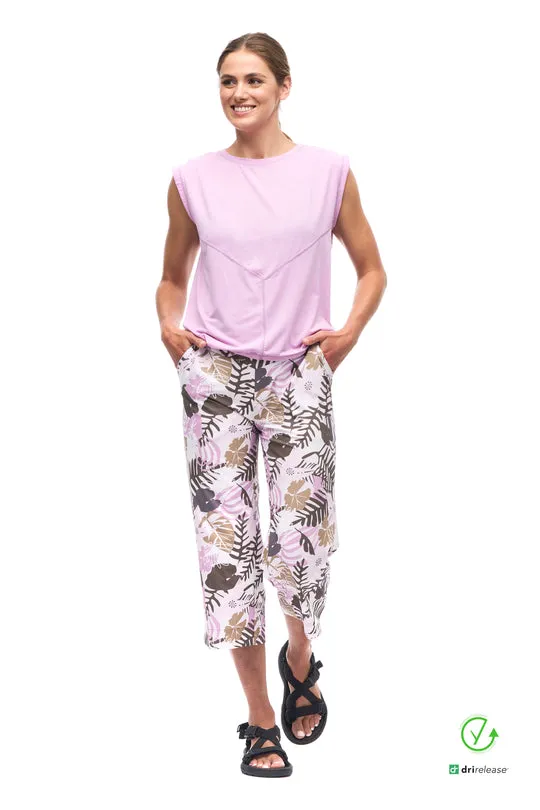 Women's Goma Sleeveless Crew Neck Top (Past Season)