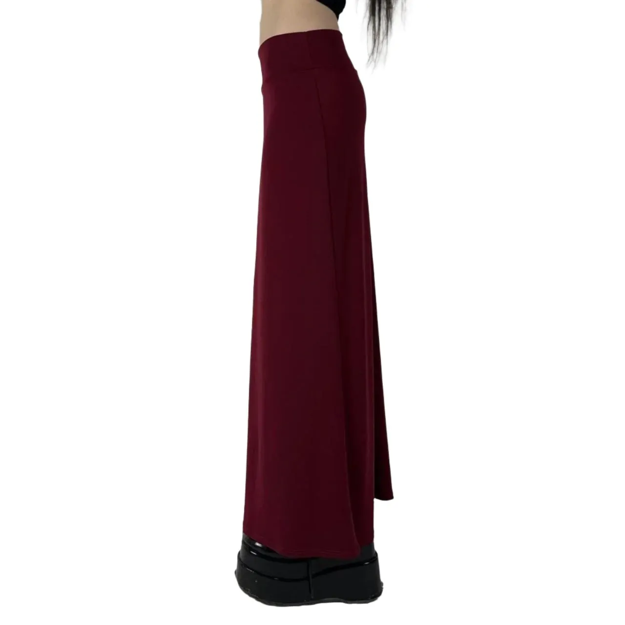 Y2K Red Maxi Skirt (M)