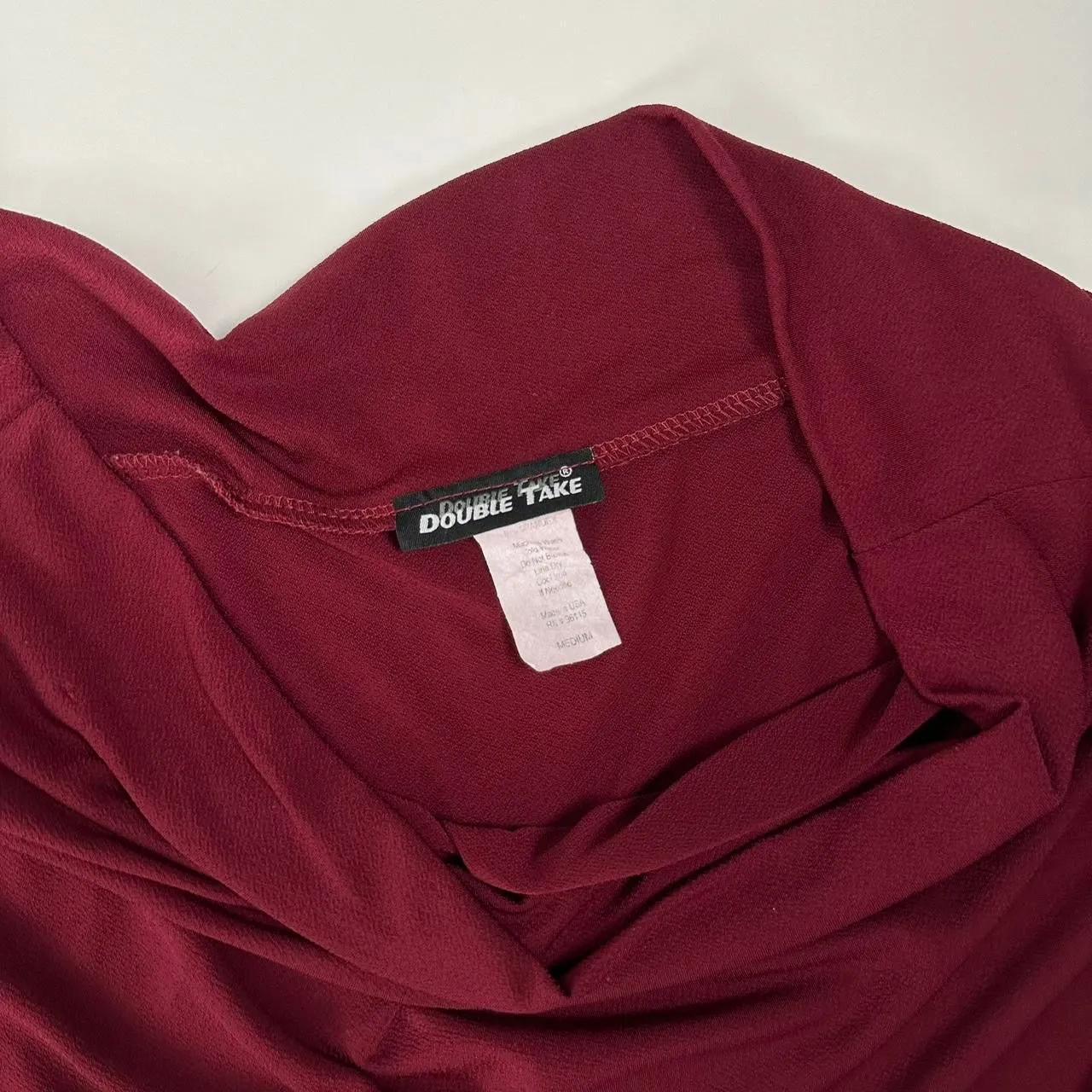 Y2K Red Maxi Skirt (M)