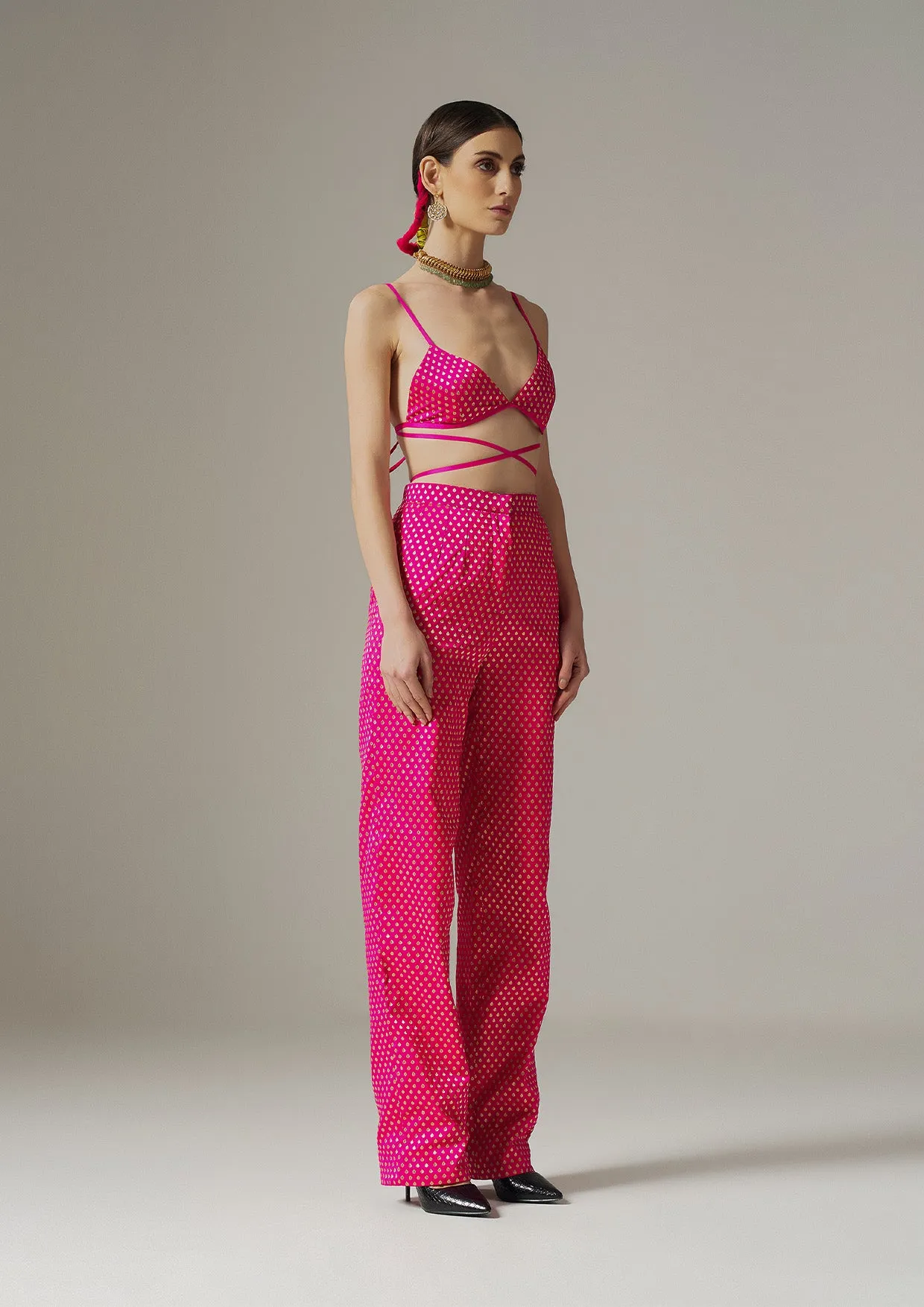 Zari Strappy Bralette Top