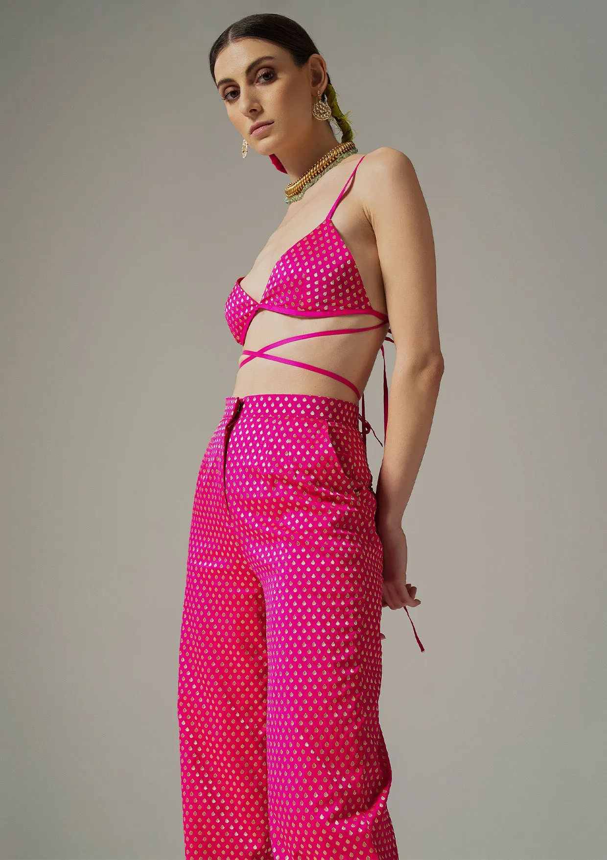 Zari Strappy Bralette Top